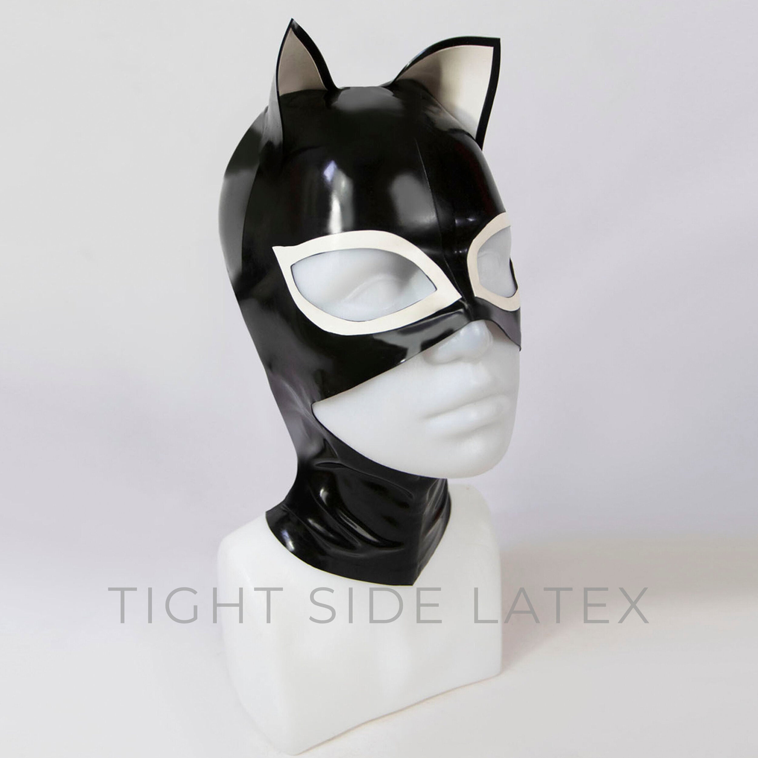 Unisex Latex Kitty Hood – Tight Side Latex