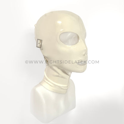 Latex Hood with Detachable Mouth And Eye Coverings - SAMPLE SALE