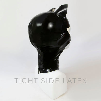 Unisex Latex Kitty Hood - SAMPLE SALE