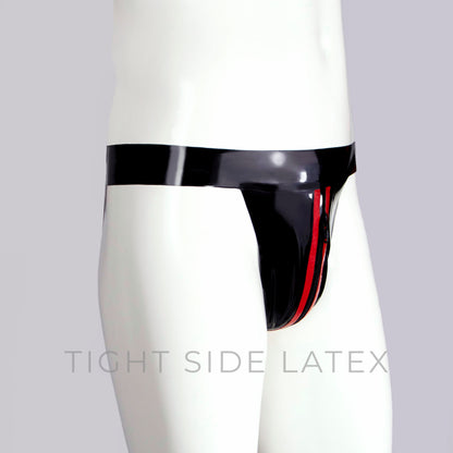 Latex Jock With Zip