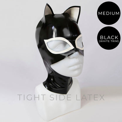 Unisex Latex Kitty Hood - SAMPLE SALE