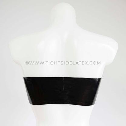 Latex Bandeau Bralette