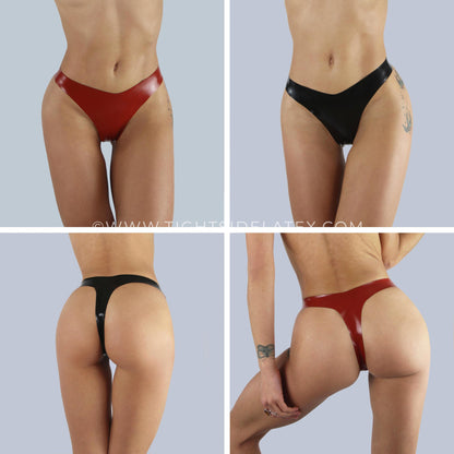 Latex Reversible Thong