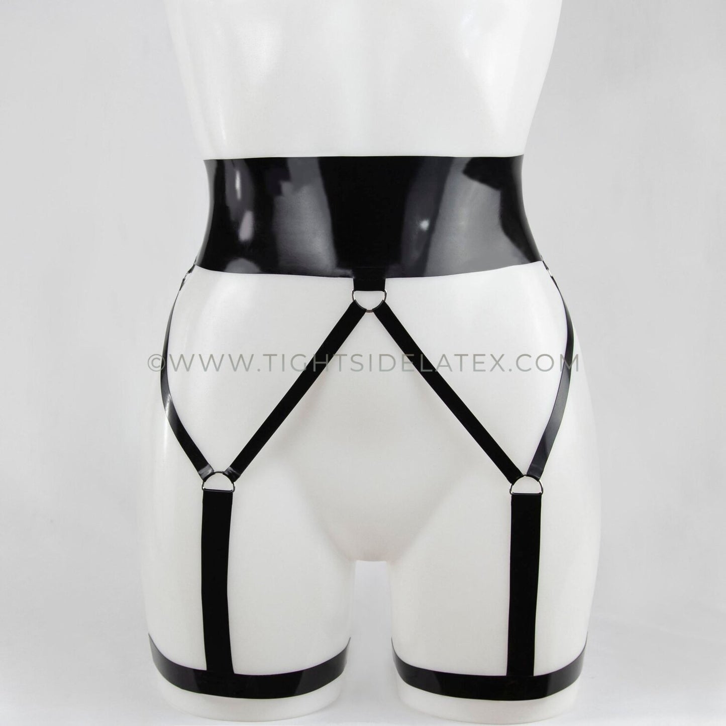 Latex Essential Suspender Belt