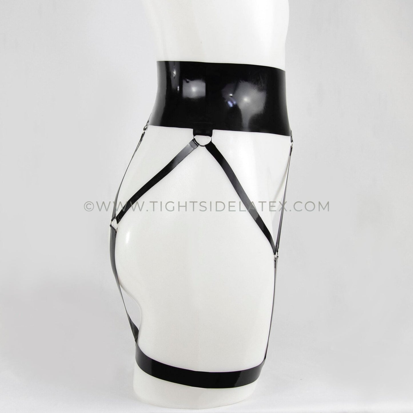 Latex Essential Suspender Belt