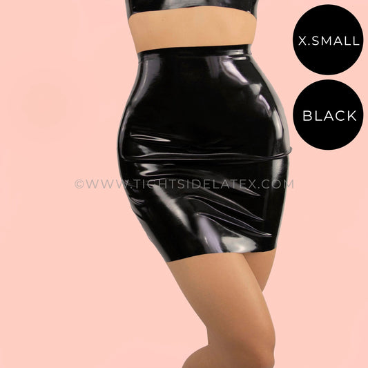 Latex Essential Mini Skirt - SAMPLE SALE