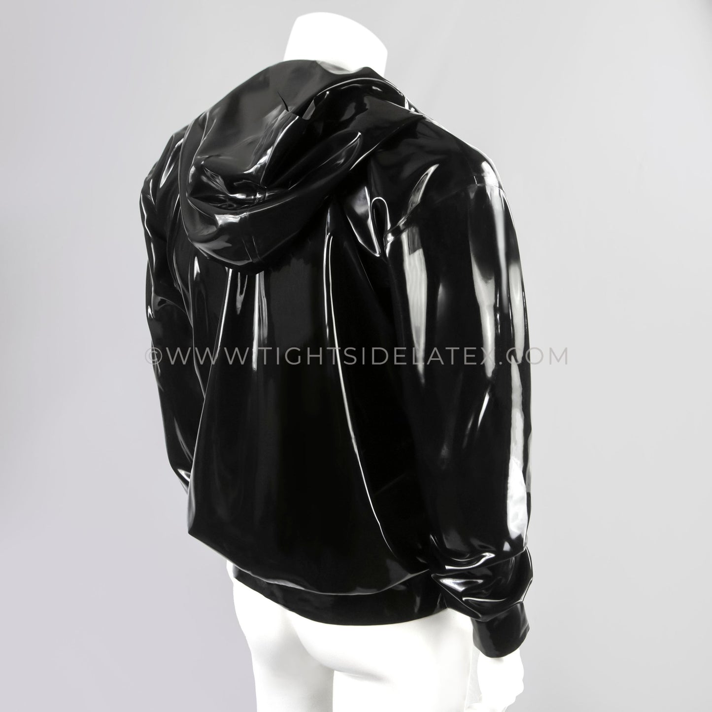 Mens Latex Oversized Hoodie