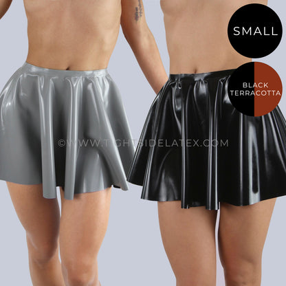 Latex Reversible Skater Skirt - SAMPLE SALE