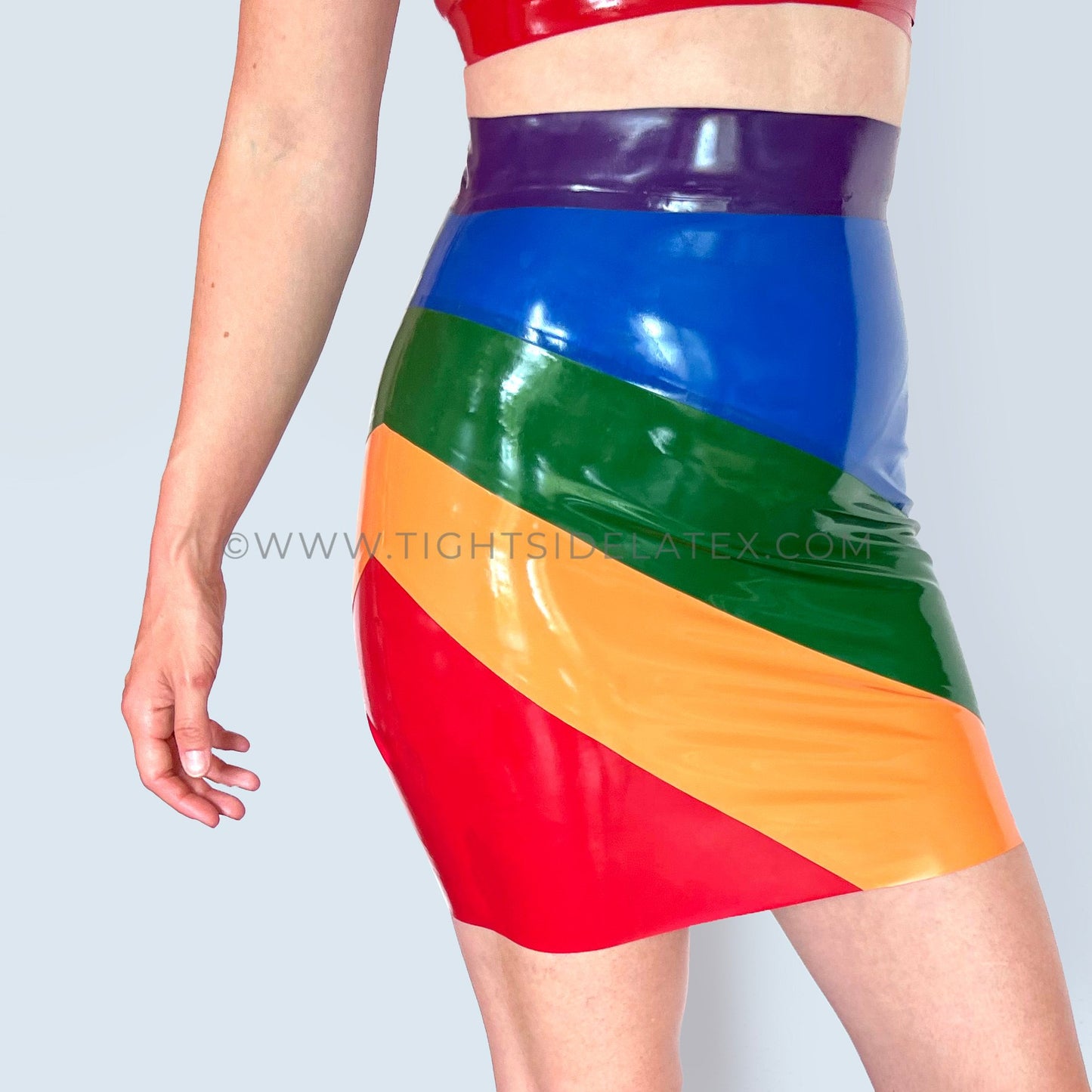 Latex Pride Skirt