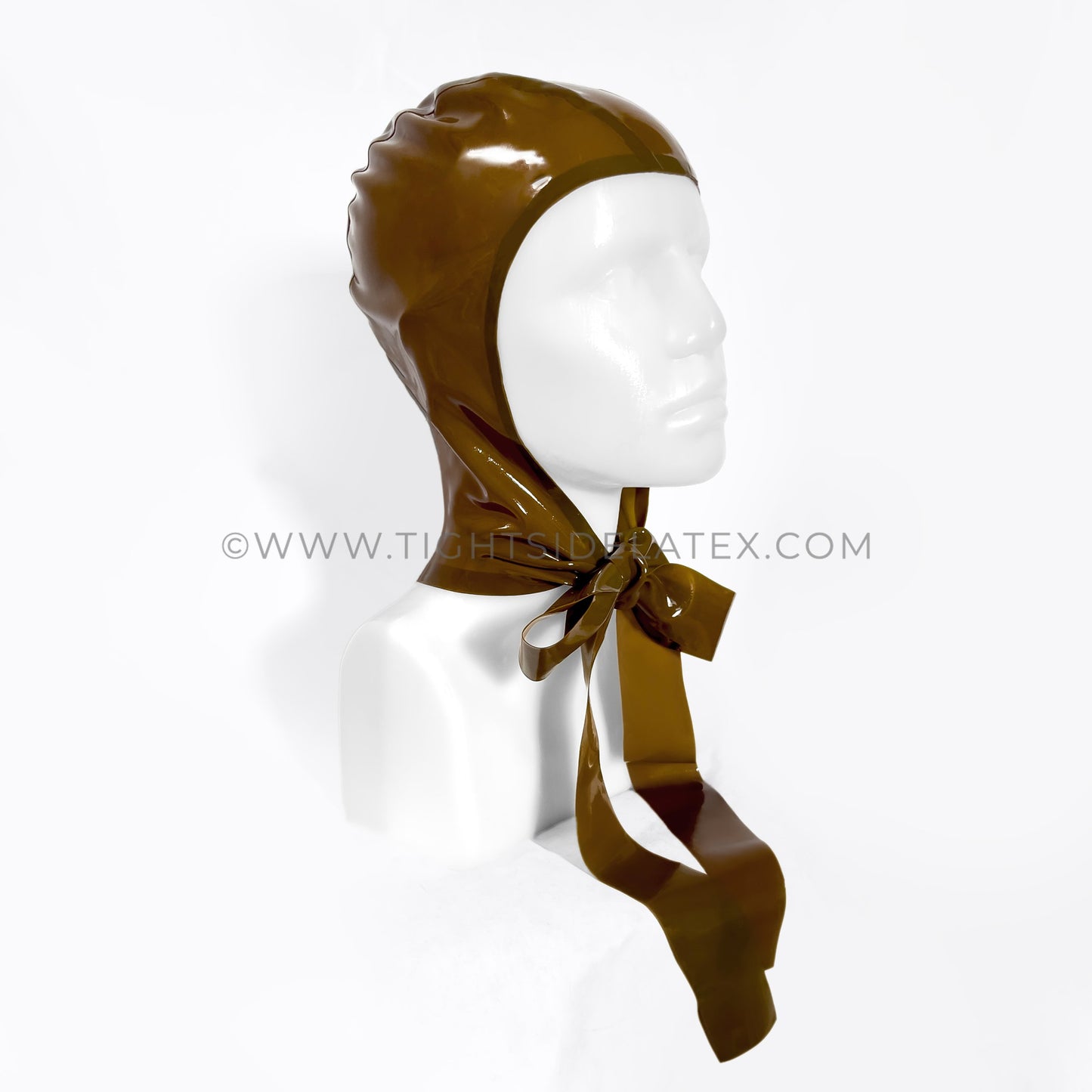 Latex Hood Bonnet Style