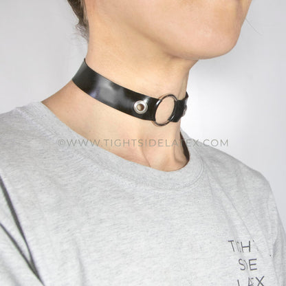 Latex 'O' Ring Choker