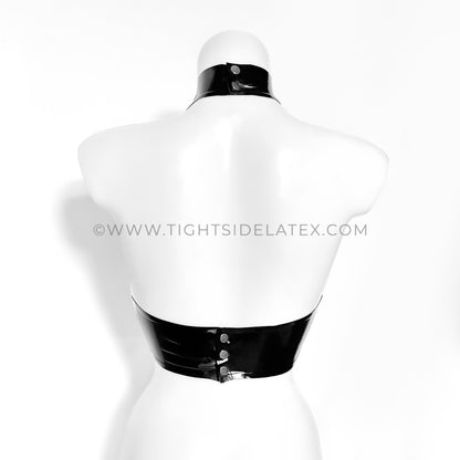 Latex Halter Top - SAMPLE SALE