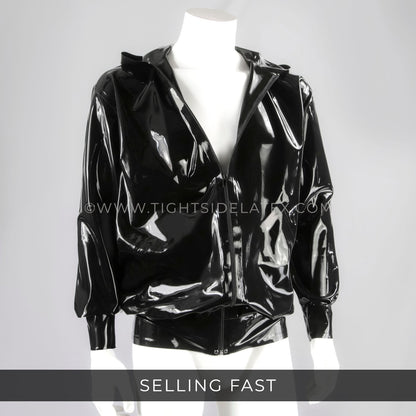 Mens Latex Oversized Hoodie