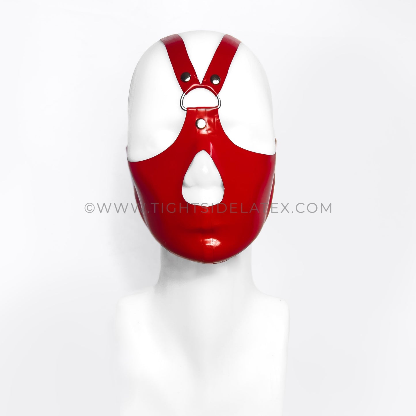 Latex Mask With Nose Hole